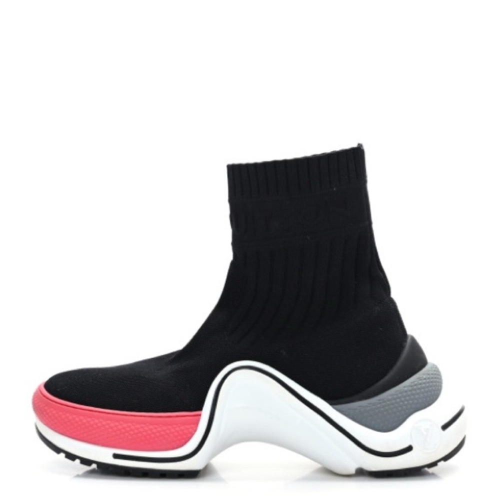 Louis Vuitton Stretch Textile LV Archlight Sneaker Boots – Fuchsia/Black